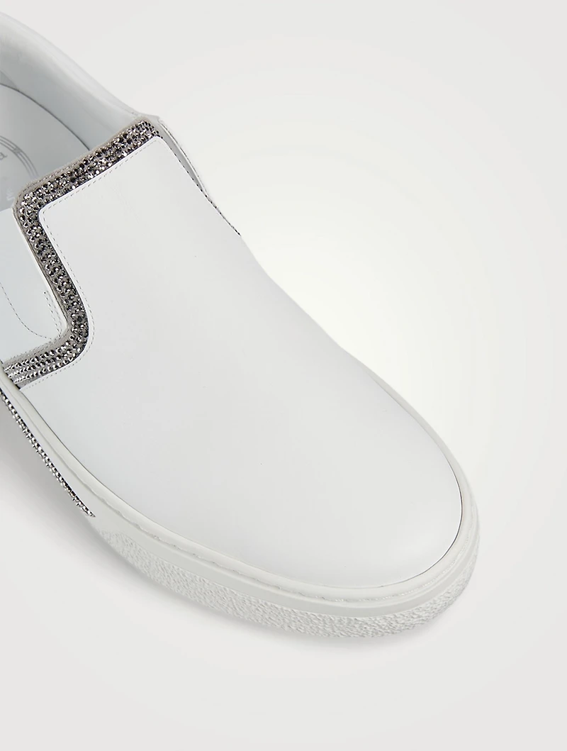 Leather Skate Sneakers