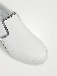 Leather Skate Sneakers