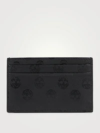 Biker Skull Leather Card Holder