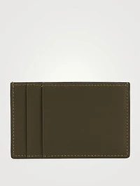 McQueen Graffiti Leather Card Holder