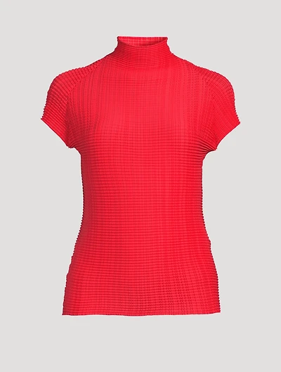 Wooly Pleats Top