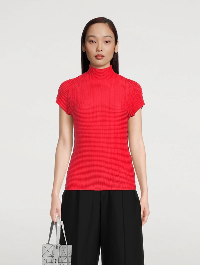 Wooly Pleats Top