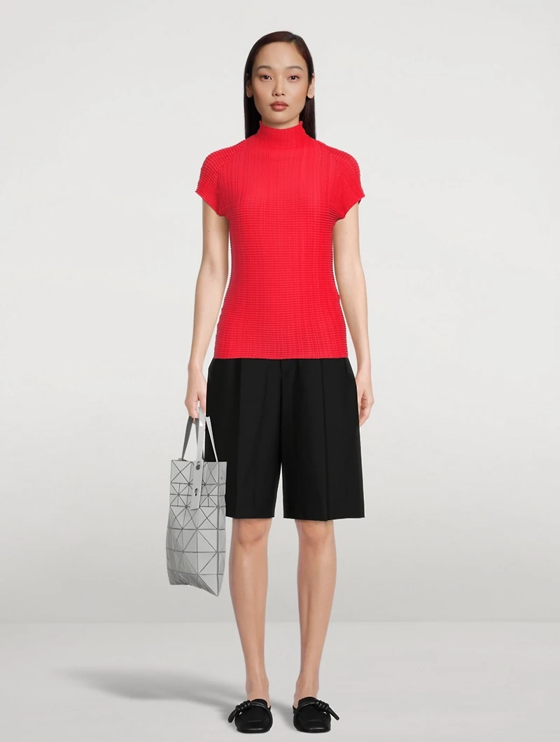 Wooly Pleats Top