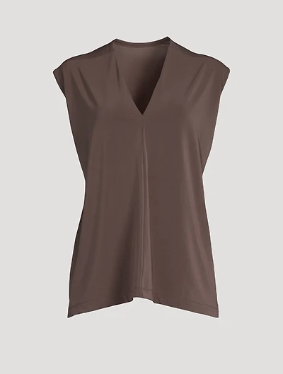 Drape Jersey Top