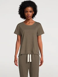 The Raw Hem Slub Organic Cotton T-Shirt