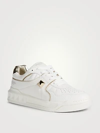 One Stud Leather Sneakers