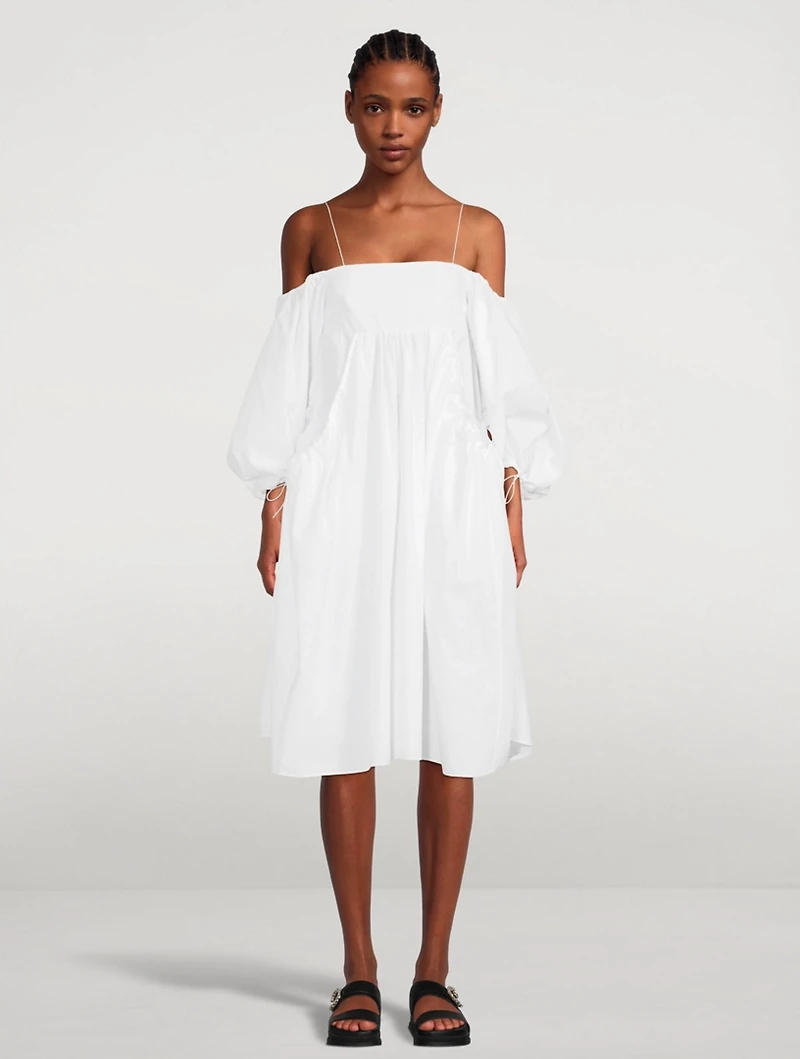 Bethanny Cotton Off-Shoulder Dress