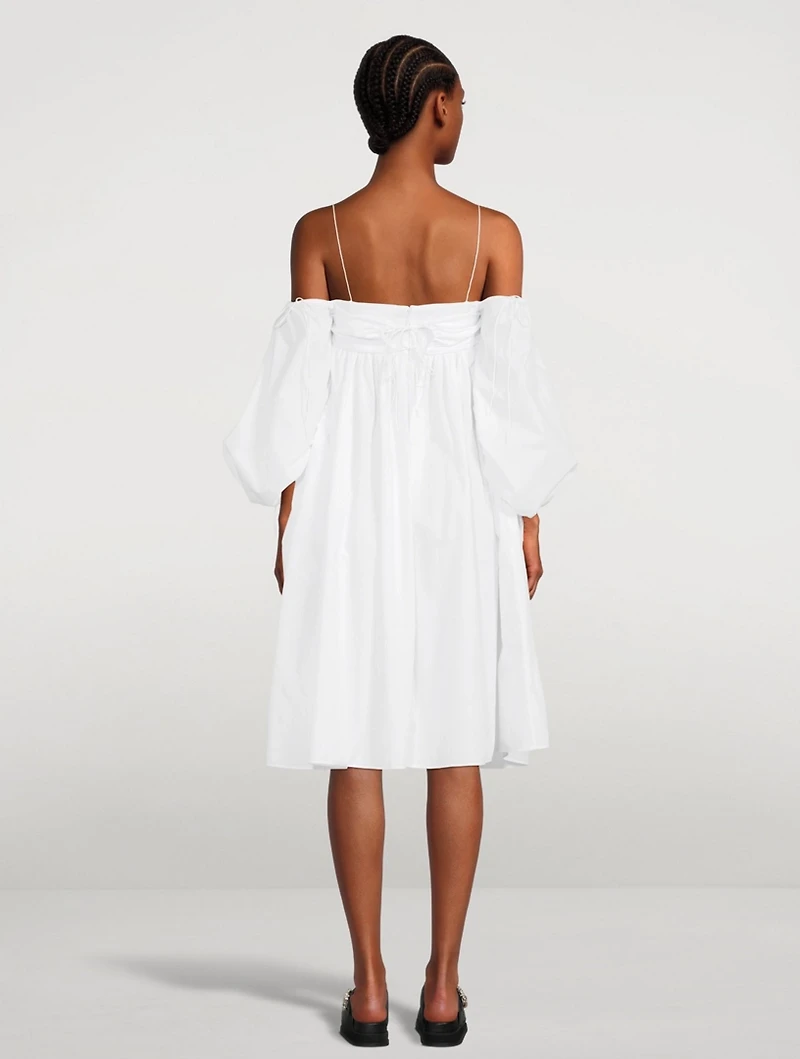 Bethanny Cotton Off-Shoulder Dress
