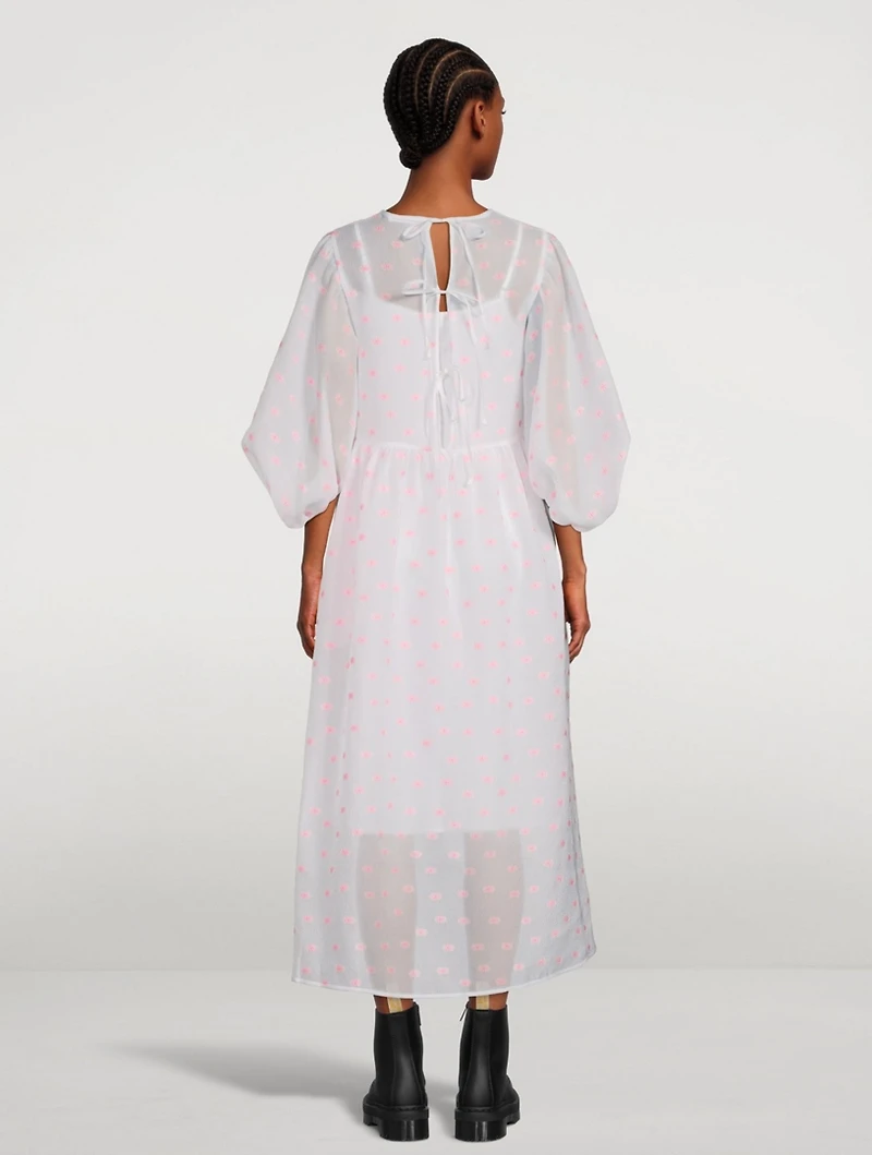 Karmen Jacquard Midi Dress