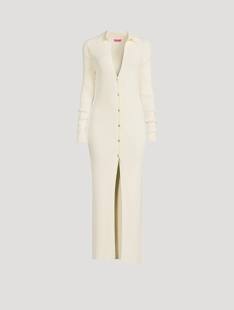 Rubi Knit Maxi Cardigan Dress