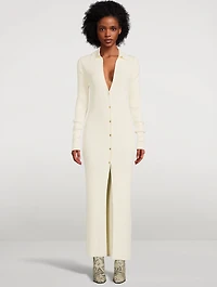 Rubi Knit Maxi Cardigan Dress
