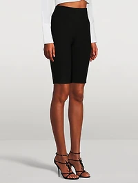 Cardon Knit Long Bike Shorts