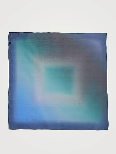 Silk Ombre Square Scarf