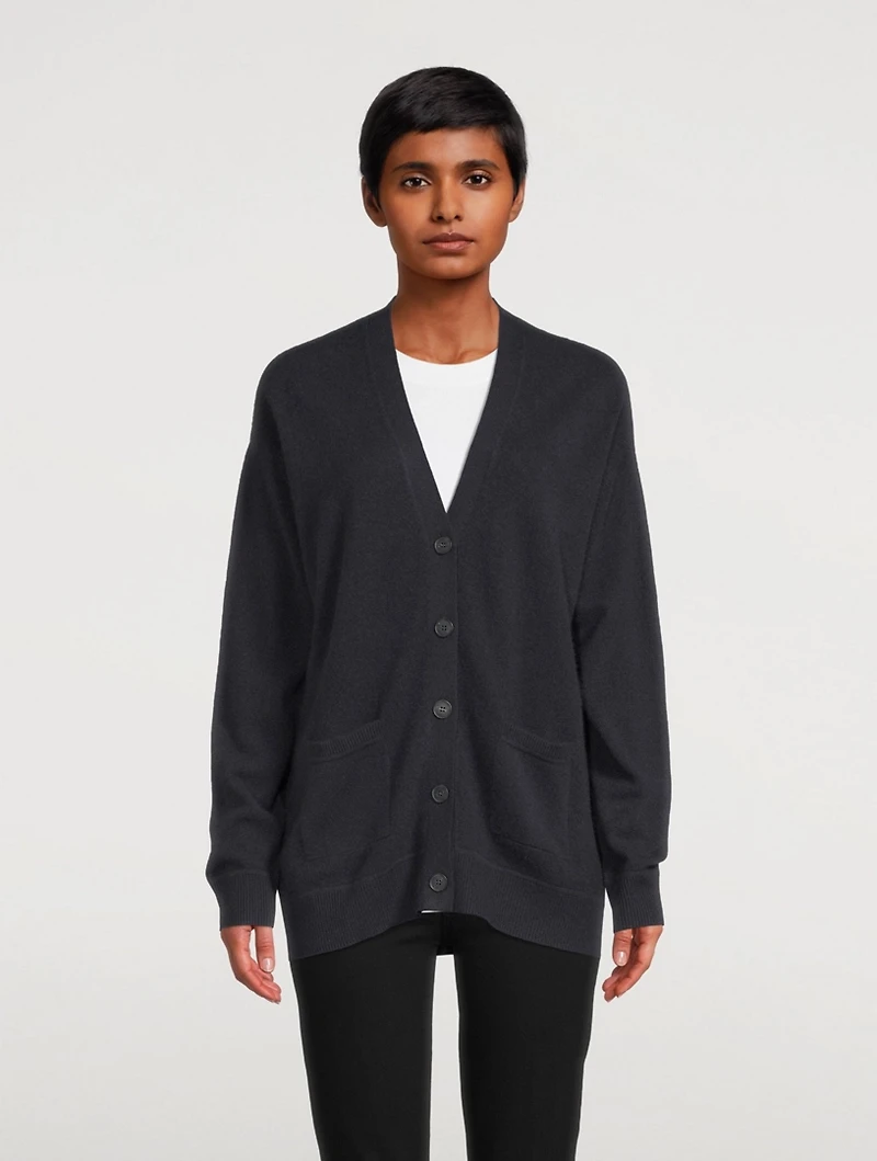 Cashmere Boyfriend Cardigan