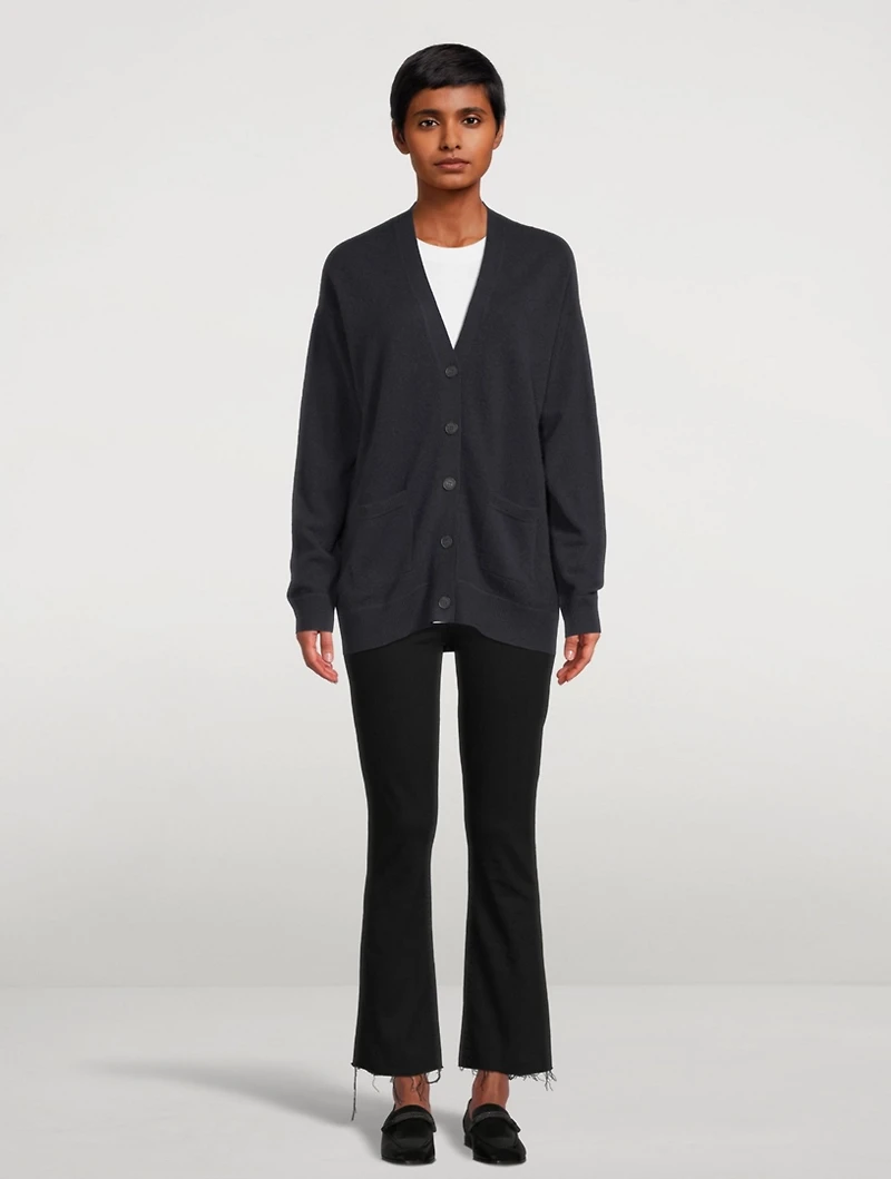 Cashmere Boyfriend Cardigan