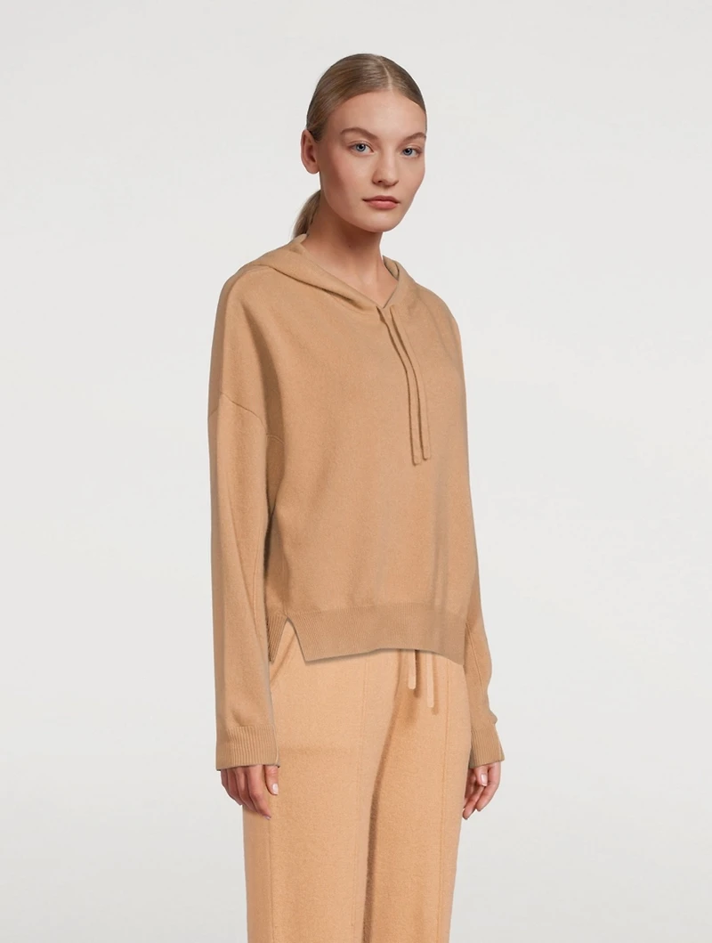 Reversed Cashmere Hoodie