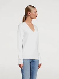 Cashmere V-Neck Sweater
