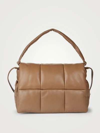 Wanda Quilted Leather Clutch