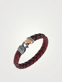 Lash Braided Leather Bracelet