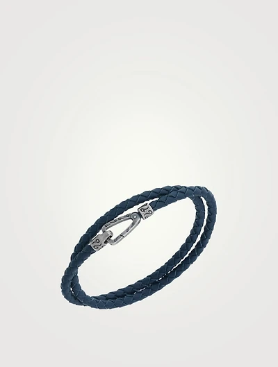 Lash Braided Double Leather Cord Bracelet