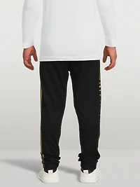 Kids Cotton Leggings With Side Stripe