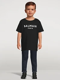 Kids Cotton Logo T-Shirt
