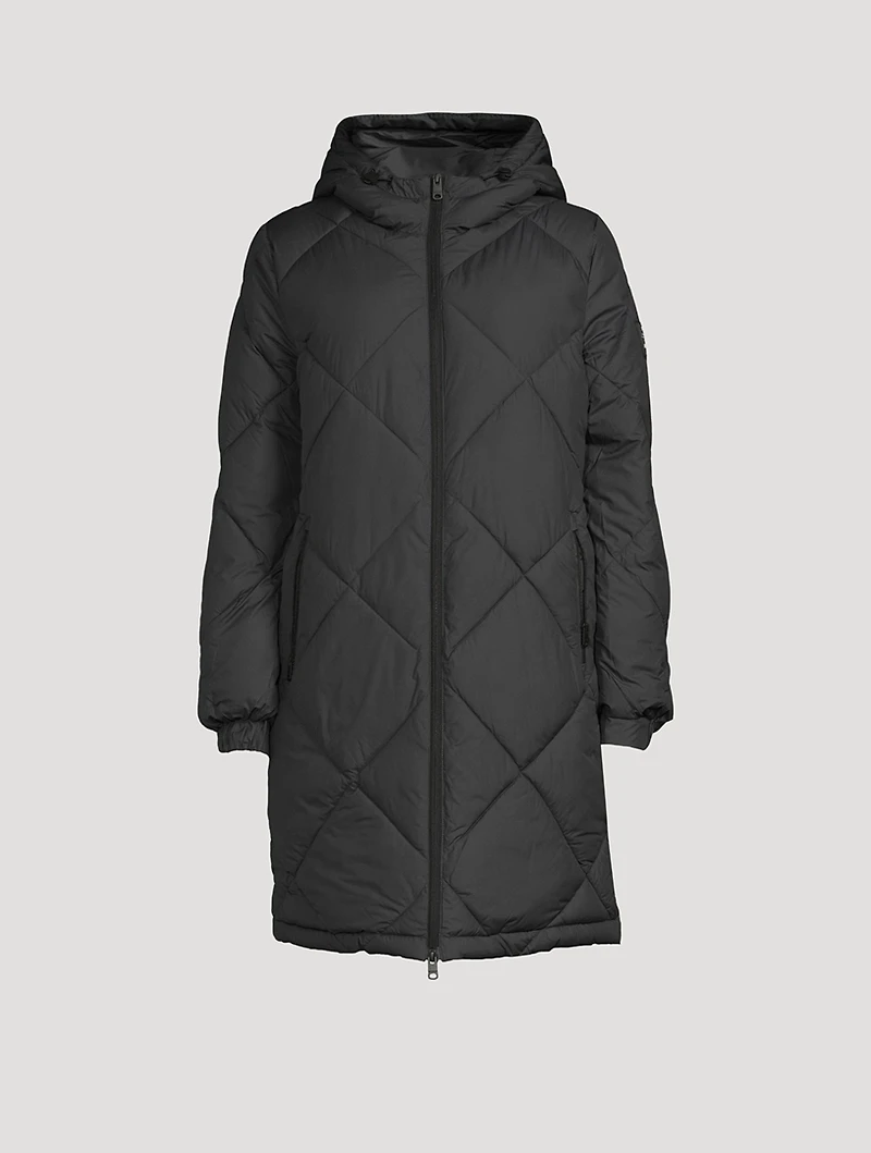 Quilted Jacket With Hood