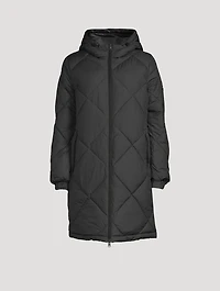 Quilted Jacket With Hood