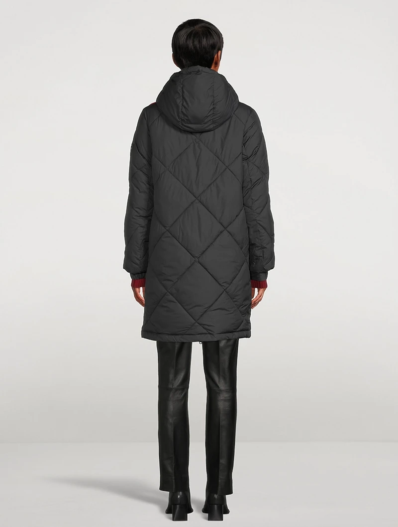 Quilted Jacket With Hood