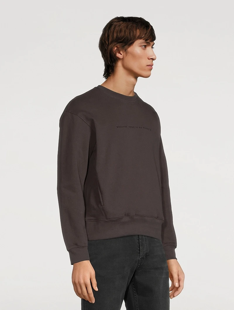 Organic And Recycled Cotton Sweatshirt