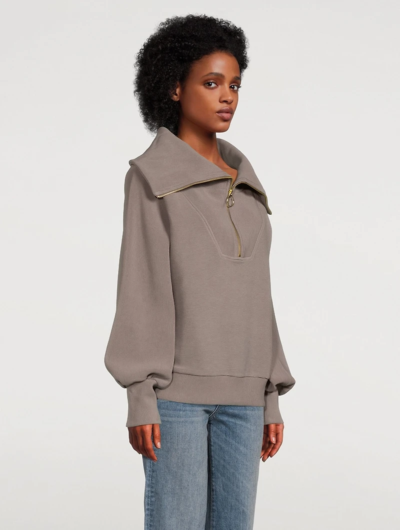 Vine Half Zip Sweater