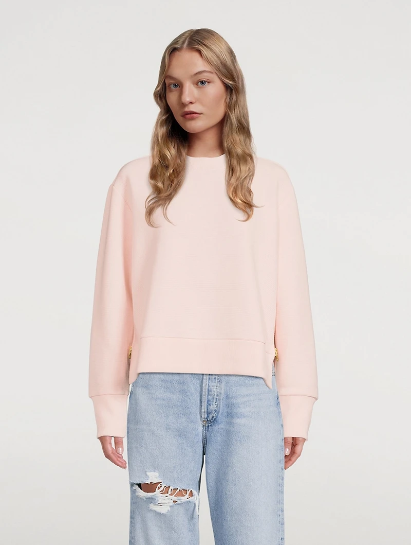 Cleon Ribbed Sweatshirt