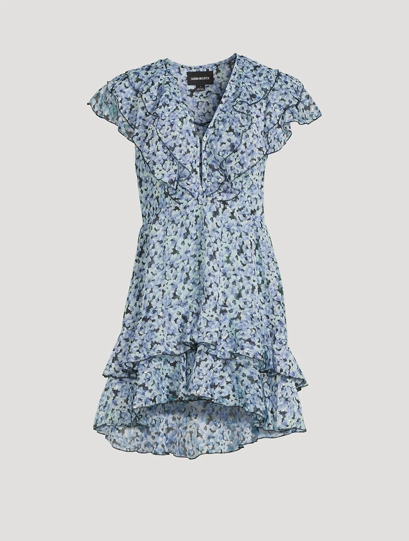 Suri Printed Chiffon Mini Dress