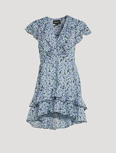 Suri Printed Chiffon Mini Dress