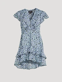 Suri Printed Chiffon Mini Dress