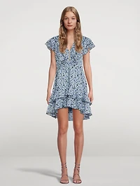 Suri Printed Chiffon Mini Dress