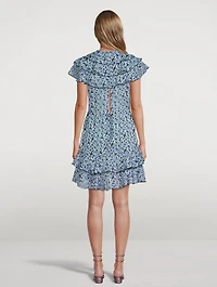 Suri Printed Chiffon Mini Dress