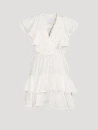 Zuri Lace Crochet Mini Dress