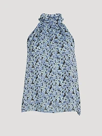 Madison Printed Chiffon Sleeveless Top