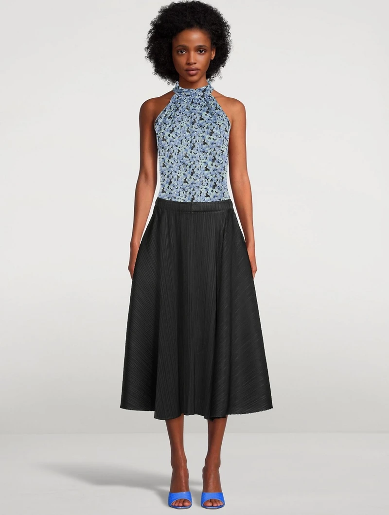 Madison Printed Chiffon Sleeveless Top