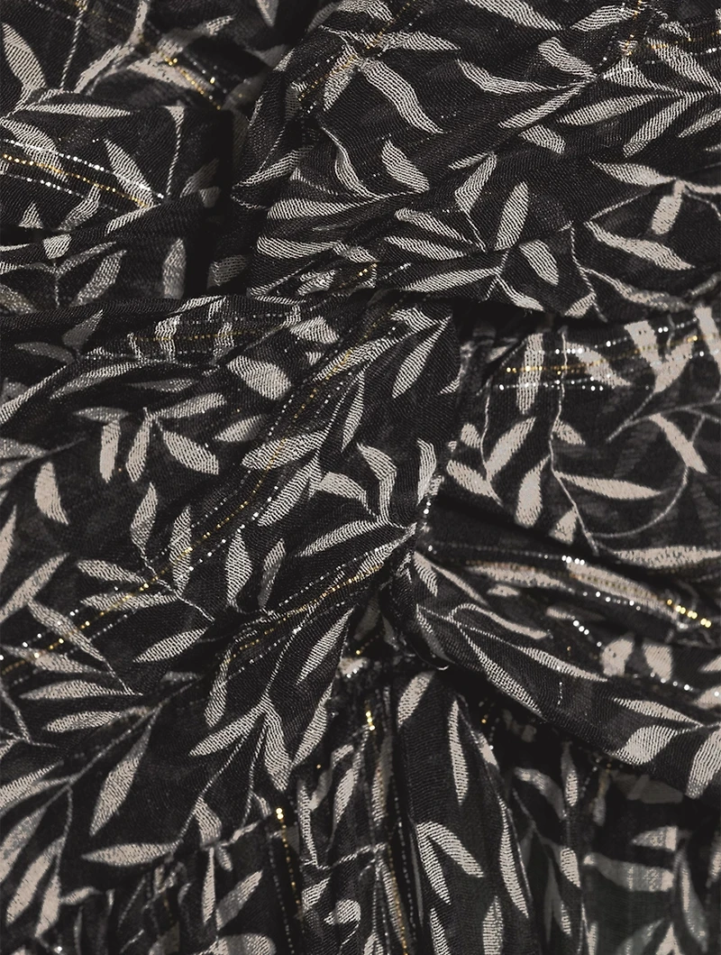 Brize Silk-Blend Twisted Top