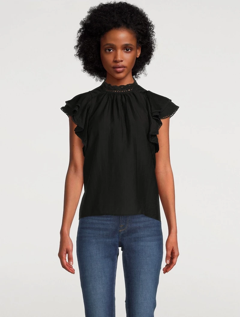 Kasia Lace Crochet Top