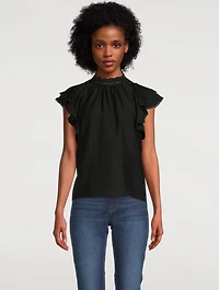 Kasia Lace Crochet Top