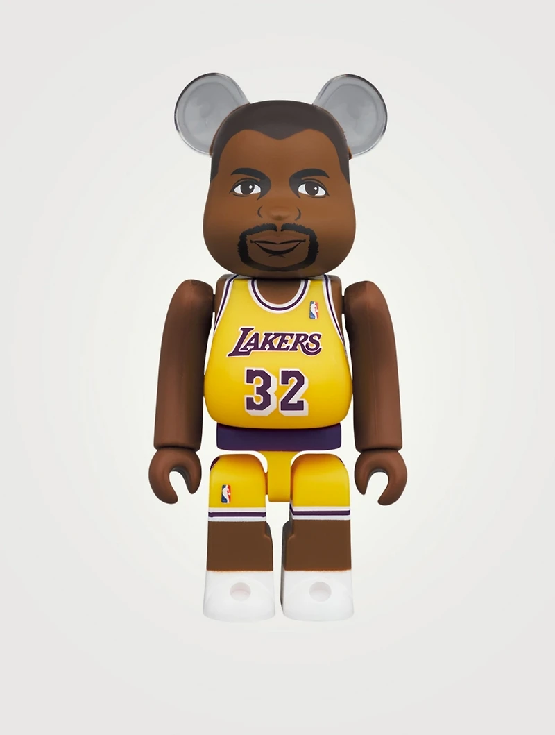 Magic Johnson 100% & 400% Be@rbrick Set