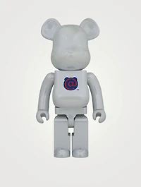 1st Model White Chrome 1000% Be@rbrick