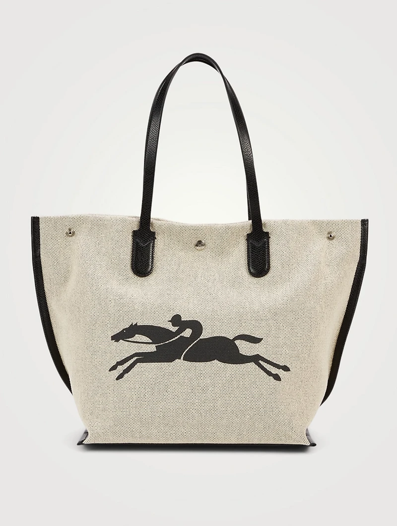 Large Roseau Canvas Tote Bag