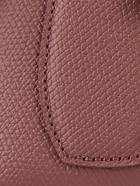 XS Roseau Leather Top Handle Bag