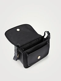 Small Le Foulonné Leather Crossbody Bag
