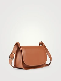 Small Le Foulonné Leather Crossbody Bag