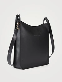 Large Le Foulonné Leather Square Crossbody Bag